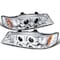 Spec-D Tuning 94-97 Honda Accord Halo LED Projector Chrome 2LHP-ACD94-TM - alternate 1